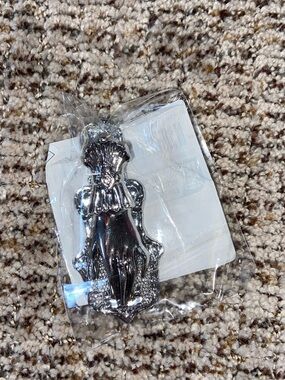 Silver Decorative Door Knocker - Shell Accent